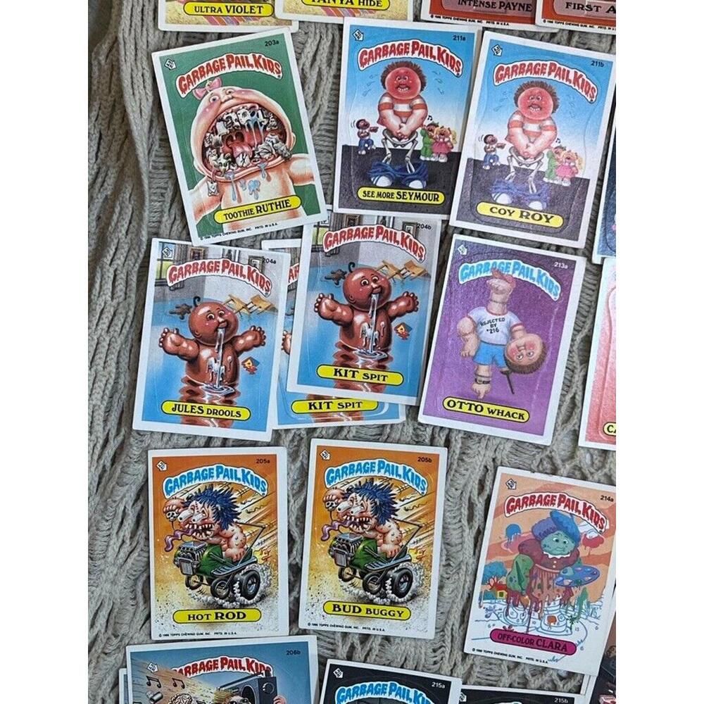 Garbage Pail Kid Cards #200-249 GPK Cards Mint Message 4 Entire GPK Collection